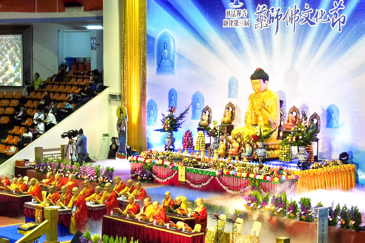 福智僧團副住持如得法師，受邀參加「藥師佛文化節」